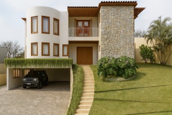 Projeto de Arquitetura de Casa em Santa Barbára D`Oeste